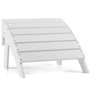 Adirondack Folding Ottoman with All Weather HDPE by LJGDeals