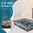 Area Rug with Non-Shedding Surface and Anti-slip Bottom by LJGDeals