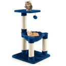 Multi-level Cat Tree with Scratching Posts and Cat Hammock by LJGDeals