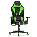 Gaming Chair Adjustable Swivel Computer Chair with Dynamic LED Lights by LJGDeals
