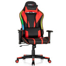 Gaming Chair Adjustable Swivel Computer Chair with Dynamic LED Lights by LJGDeals