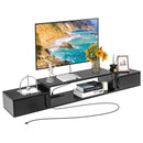 55 Inches Floating TV Stand with Power Outlet by LJGDeals