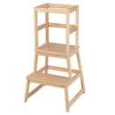 2-in-1 Multifunctional Toddler Step Stool with Safety Rail by LJGDeals