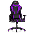 Gaming Chair Adjustable Swivel Computer Chair with Dynamic LED Lights by LJGDeals