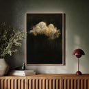 Gold Rain Beneath a Quiet Cloud