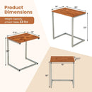 3 Pieces Multifunctional Coffee End Table Set by LJGDeals