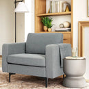 Modern Accent Armchair with Side Storage Pocket by LJGDeals