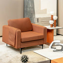 Modern Accent Armchair with Side Storage Pocket by LJGDeals