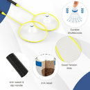Portable Badminton Set Outdoor Sport Game Set with 2 Shuttlecocks by LJGDeals