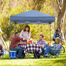 6.6 x 6.6 Feet Outdoor Pop-up Canopy Tent with UPF 50+ Sun Protection by LJGDeals