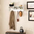 Wall Mount Cubby Organizer Hooks Entryway Storage Shelf by LJGDeals