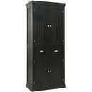 Cupboard Freestanding Kitchen Cabinet w/ Adjustable Shelves by LJGDeals