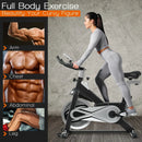 Exercise Bike Stationary Cycling Bike with 40 Lbs Flywheel by LJGDeals
