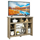 Modern Corner TV Stand with Adjustable Shelves for TVs up to 48 Inch by LJGDeals
