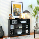 Modern Corner TV Stand with Adjustable Shelves for TVs up to 48 Inch by LJGDeals