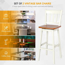 30.5 Inches Set of 2 Swivel Bar Stools with 360¬∞ Swiveling by LJGDeals