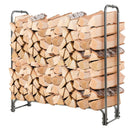 4 Feet/5 Feet/6 Feet/8 Feet Firewood Storage Log Rack by DirectDeals