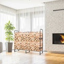 4 Feet/5 Feet/6 Feet/8 Feet Firewood Storage Log Rack by LJGDeals