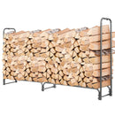 4 Feet/5 Feet/6 Feet/8 Feet Firewood Storage Log Rack by LJGDeals
