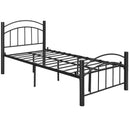 Modern Platform Bed with Headboard and Footboard by LJGDeals