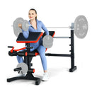 Adjustable Olympic Weight Bench for Full-body Workout and Strength Training by LJGDeals