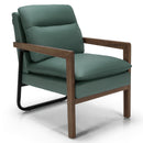 Single Sofa Chair with Extra-Thick Padded Backrest and Seat Cushion by DirectDeals