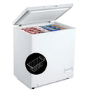 3.5/5 Cu.ft Compact Chest Freezer with Removable Storage Basket by LJGDeals