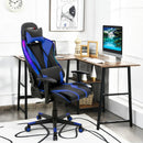 Gaming Chair Adjustable Swivel Computer Chair with Dynamic LED Lights by LJGDeals