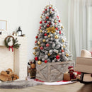 28.5 Inch Wooden Tree Collar Box for Indoor/Outdoor Use