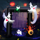 7.5 Feet Halloween Inflatable Archway Blow-up Festive Decoration for Backyard and Porch by LJGDeals