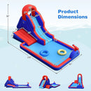 5-in-1 Inflatable Water Slide with Climbing Wall by LJGDeals