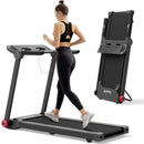 3.75HP Folding Treadmill with APP and 12 Preset Programs by LJGDeals