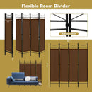 6 Feet 4-Panel Folding Freestanding Room Divider by LJGDeals