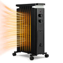 1500W Portable Oil Filled Radiator Heater with 3 Heat Settings by LJGDeals