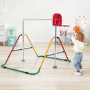 Kids Folding Horizontal Bar with 4 Adjustable Heights by LJGDeals