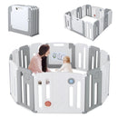 14 Panels Kids Safety Activity Play Center with Drawing Board by LJGDeals