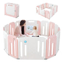 14 Panels Kids Safety Activity Play Center with Drawing Board by LJGDeals