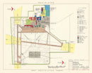 Vintage Map of Sedalia Air Force Base, 1951