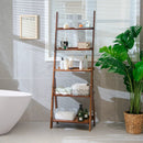 5-Tier Bamboo Ladder Shelf for Home Use by LJGDeals