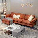 Extra Large Modular L-shaped Sectional Sofa with Reversible Chaise for 4-5 People by LJGDeals
