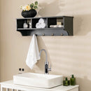 Wall Mount Cubby Organizer Hooks Entryway Storage Shelf by LJGDeals