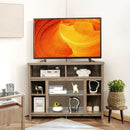 Modern Corner TV Stand with Adjustable Shelves for TVs up to 48 Inch by LJGDeals
