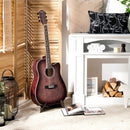 41 Inch Full Size Cutaway Acoustic Guitar Set for Beginner by LJGDeals