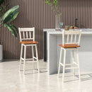 30.5 Inches Set of 2 Swivel Bar Stools with 360¬∞ Swiveling by LJGDeals