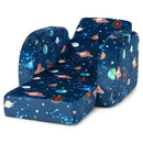 3-in-1 Convertible Kid Sofa Bed Flip-Out Chair Lounger for Toddler by LJGDeals