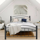 Modern Platform Bed with Headboard and Footboard by LJGDeals
