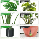 4 Feet Artificial Monstera Deliciosa Tree with 10 Leaves of Different Sizes by LJGDeals