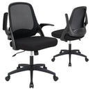Adjustable Mesh Office Chair Rolling Computer Desk Chair with Flip-up Armrest by LJGDeals