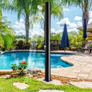 7.2 Feet Solar-Heated Outdoor Shower with Free-Rotating Shower Head by LJGDeals