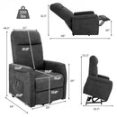 Power Lift Recliner Chair with Remote Control for Elderly by LJGDeals